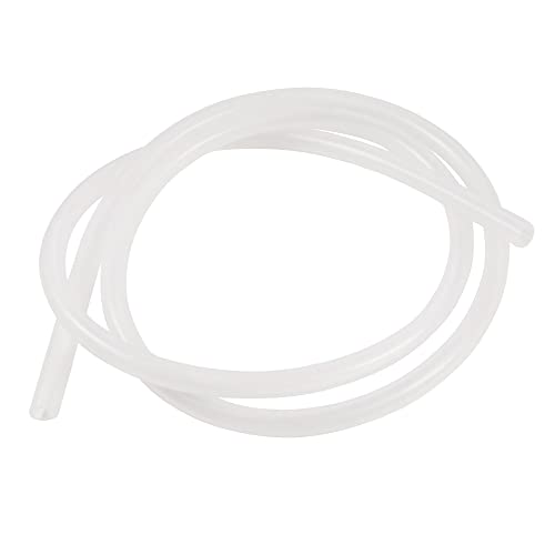 sourcing map 6x8mm Silikon durchsichtig Rohr Wasser Luftpumpe Schlauch Silikonschläuche Wasserschlauch 1 Meter Länge von uxcell