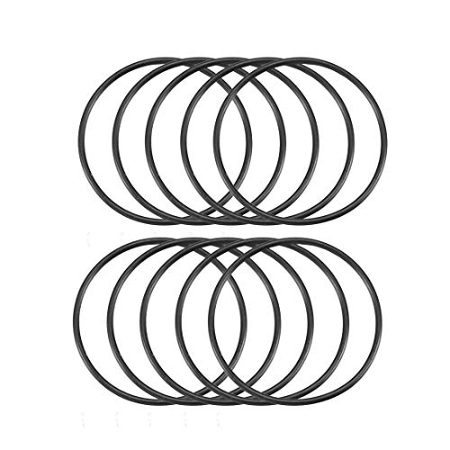 sourcing map 10St Metrische Nitrilkautschuk O-Ringe Dichtung 38mm AD 35mm ID 1,5mm Breite von uxcell