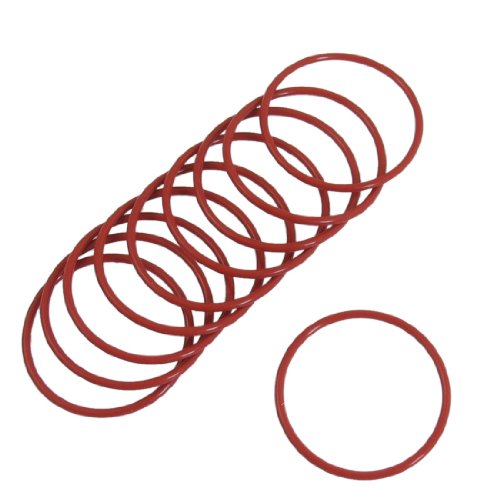 sourcing map 10 Stück 48 mm x 2,5 mm Gummi-O-Ring Oil Seal Dichtring Dichtringe rot de sourcing map 10 Stück 48 mm x 2,5 mm Gummi-O-Ring Oil Seal Dichtring Dichtringe rot de von uxcell