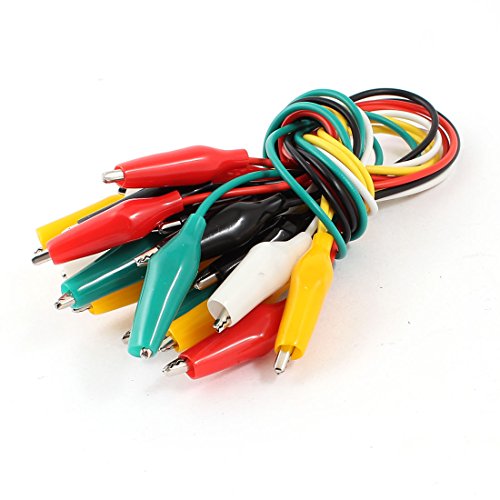 sourcing map 10 Stücke Dual-Ende Test Blei Alligator Krokodilklammer Clip Jumper Kabel 30cm sourcing map 10 Stücke Dual-Ende Test Blei Alligator Krokodilklammer Clip Jumper Kabel 30cm von uxcell