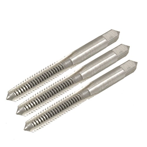 3 PCS 6,4 mm Flöte Durchmesser 1,5 mm Pitch Taper und Plug Metrisches Tippen von sourcing map