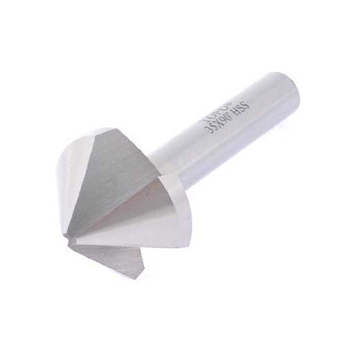 sourcing map 35 mm Schneiddurchmesser 81 mm Länge 90 Grad Zylinderschaft-Fasenfräser sourcing map 35 mm Schneiddurchmesser 81 mm Länge 90 Grad Zylinderschaft-Fasenfräser von sourcing map