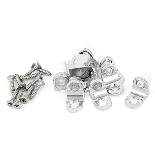 Saugfuß Metal Plate Glasbodenträger Halter 10 Stück von sourcing map