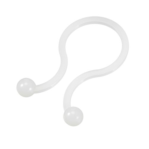 sourcing map 100 Stück Nylon Runde Spitzen U-Form Save Place Platz 10,5 mm Durchmesser Kabelbinder Weiß sourcing map 100 Stück Nylon Runde Spitzen U-Form Save Place Platz 10,5 mm Durchmesser Kabelbinder Weiß von sourcing map