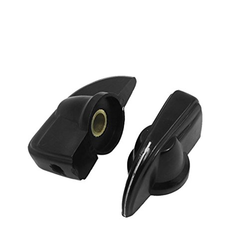 sourcing map 2pcs plastisch 6mm Durchmesser-Lautstaerkereglerhut K7-2 fuer Potentiometerknopf de von uxcell