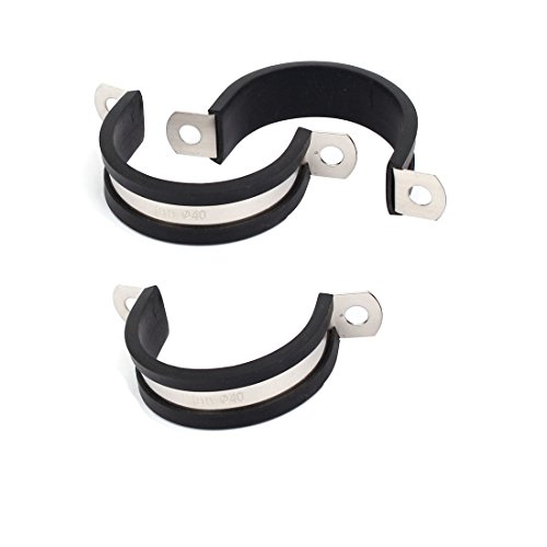 sourcing map 3Stk 40mm Dmr. EPDM Gummi Gefüttert U Förmigen Rohr Schlauchklemmen Clips de sourcing map 3Stk 40mm Dmr. EPDM Gummi Gefüttert U Förmigen Rohr Schlauchklemmen Clips de von uxcell