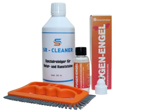 souspy FUGEN-ENGEL Premium Fliesen-Fugenschutz – DAUERHAFTER SCHUTZ mit nur einer Imprägnierung | Deckt 70 Laufmeter ab | Ideal für Dusche & Bad | Innen und außen geeignet - ink. Reinigung-Set souspy FUGEN-ENGEL Premium Fliesen-Fugenschutz – DAUERHAFTER SCHUTZ mit nur einer Imprägnierung | Deckt 70 Laufmeter ab | Ideal für Dusche & Bad | Innen und außen geeignet - ink. Reinigung-Set von souspy