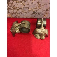 2 Silberne Serviettenringe von southseapearlco