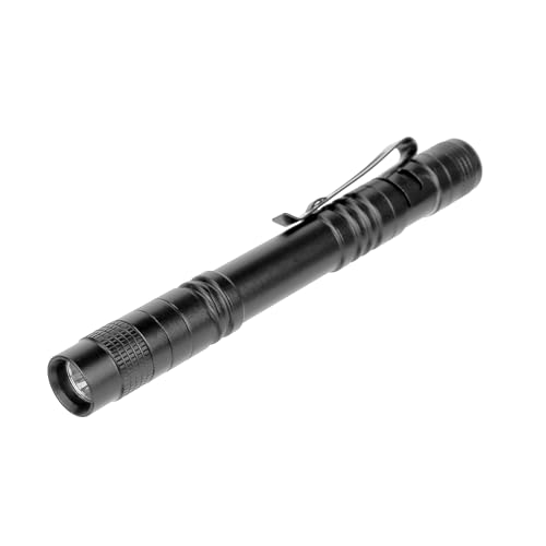 sparkleing Kleine helle LED Taschenlampe, Stift EDC Taschenlampe für Inspektionen, Wandern, Arbeit, Camping, Hundespaziergänge bei Nacht, Outdoor-Reparaturen, AAA-Batterie betrieben [nicht enthalten] von sparkleing