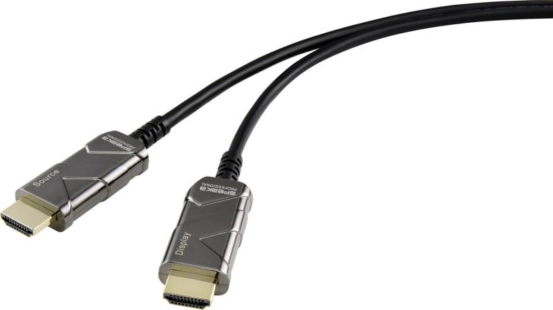 Spea Ka Professional Hdmi Anschlusskabel Hdmi Kabel Hdmi A Stecker 10m Schwarz    B-Ware von speaka-professional