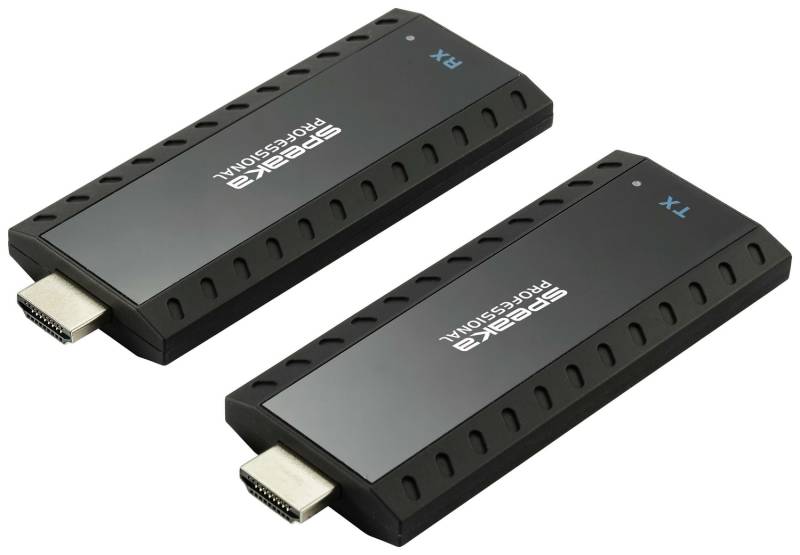 Spea Ka Professional Hdmi Hdmi Funkübertragung Set über Heimnetzwerk 30 M     602 B-Ware von speaka-professional