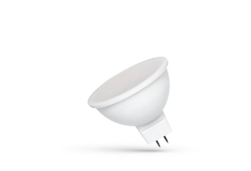 Spectrum LED-Leuchtmittel GU5,3 LED 6W = 48W 100° Reflektor 580lm 12V Warmweiß 3000K, GU 5,3, Warmweiß von Spectrum