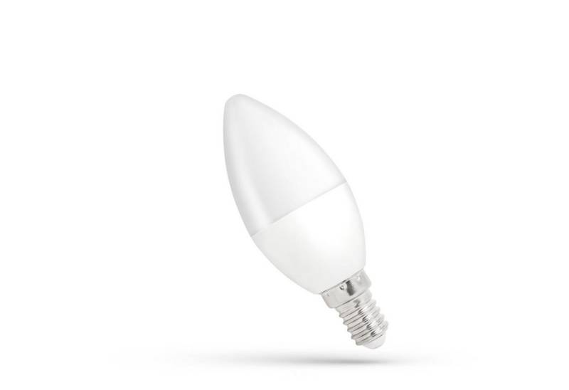 Spectrum LED-Leuchtmittel LED E14 C37 Kerzenform 8W = 48W 230V 620lm 160° Warmweiß 3000K, E14, Warmweiß von Spectrum