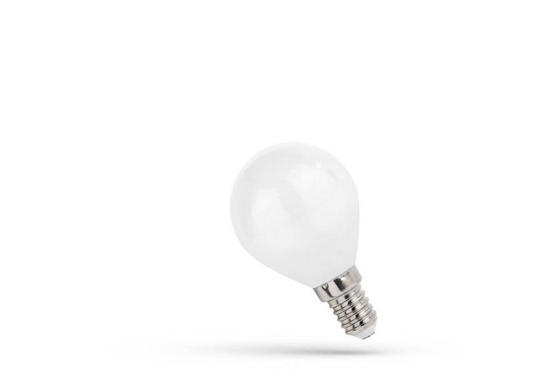 Spectrum LED-Leuchtmittel LED E14 G45 Tropfen Filament Matt 6W=59W 800lm 300° Neutralweiß 4000K, E14, Neutralweiß von Spectrum