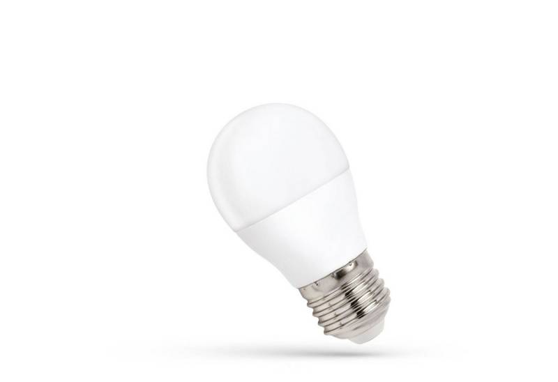 spectrum LED LED-Leuchtmittel LED E27 G45 Tropfen 8W=48W Kugel 230V 620lm 160° Birne Warmweiß 3000K, E27, Warmweiß von spectrum LED