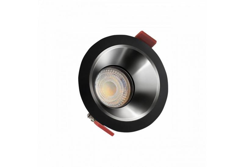 spectrum LED LED Einbaustrahler GU10 Einbaustrahler Downlight IP20 max10W blendfrei schwenkbar schwarz, schwenkbar, blendfrei von spectrum LED