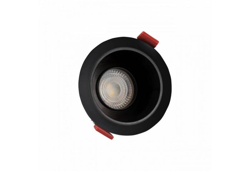 spectrum LED LED Einbaustrahler GU10 Einbaustrahler Downlight IP20 max10W schwenkbar blendfrei schwarz, schwenkbar, blendfrei von spectrum LED