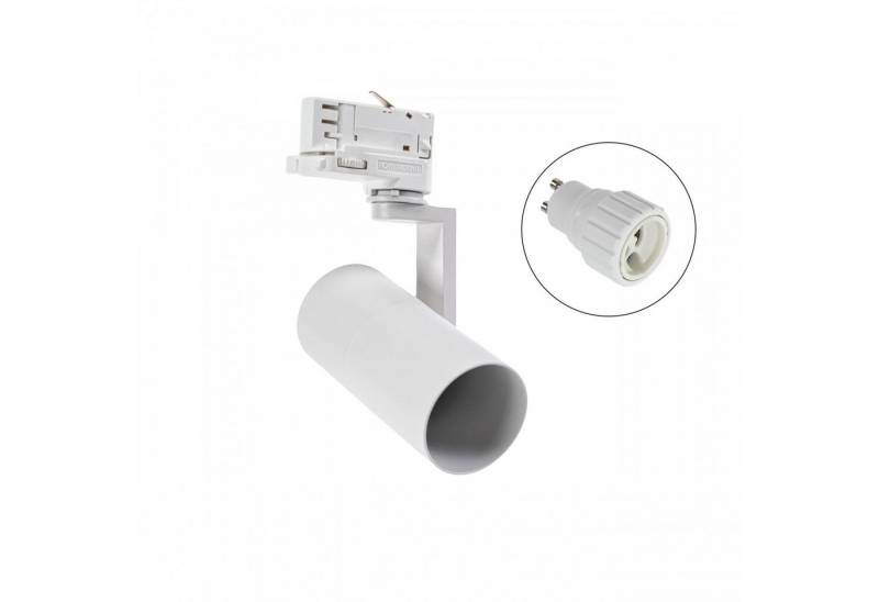 spectrum LED Schienensystem-Leuchten 3-Phasen Stromschienenstrahler MADARA MINI II GU10 Spot max. 50W weiß, verstellbar von spectrum LED