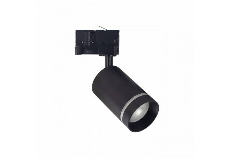 spectrum LED Schienensystem-Leuchten LED 3-Phasen Stromschienenstrahler GU10 schwenkbar schwarz max.8W rund, 10.1 cm, schwenkbar von spectrum LED