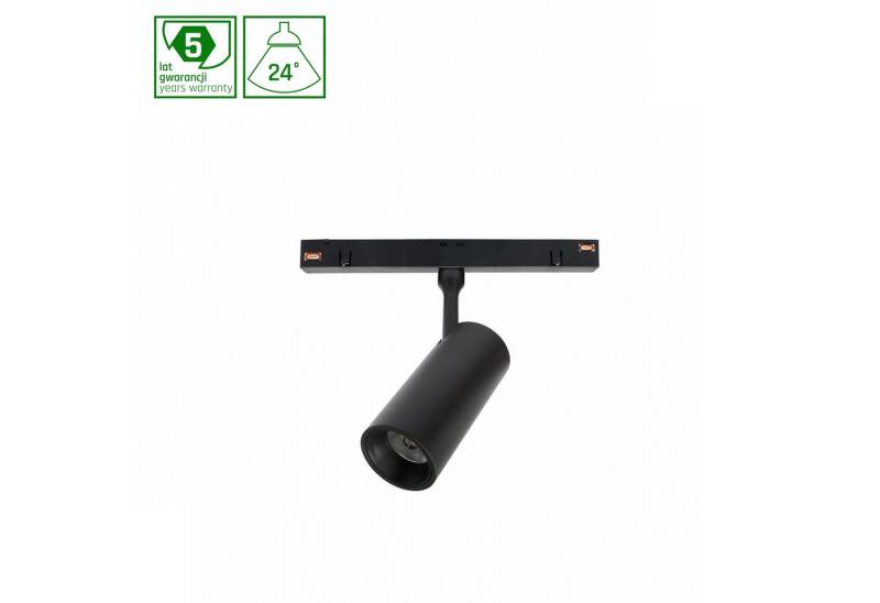 spectrum LED Schienensystem-Leuchten LED SYSTEM Shift 6W 48V 24° Stromschienenstrahler 555lm Warmweiß 3000K, 17.8 cm, schwenkbar von spectrum LED