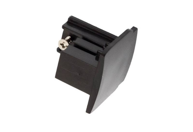 spectrum LED Schienensystem-Verbinder Endkappe für 3-Phasen Schienensystem Leuchten Strahler IP20 Schwarz, 3 cm, (1-tlg) von spectrum LED