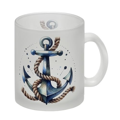 Anker Glas Tasse Maritime Segler-Ausrüstung Nautik-Seil-Design Schiff-Befestigung Für Marine Segeln Enthusiasten Ankertasse von speecheese