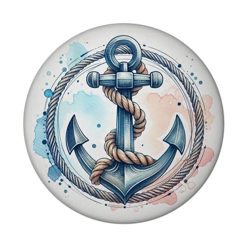 Anker mit Seil Magnet rund Schiff- und Marineausrüstung Sichere Befestigung Sicherung für Nautik Perfekt zum Segeln von speecheese