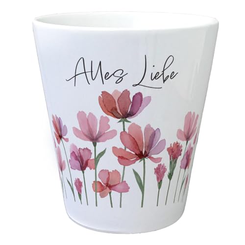 Aquarell Blumen Blumentopf mit Spruch Alles Liebe Für Freundin Mutter Oma - Danke Sagen mit Glück Wertschätzung zur Hochzeit Aquarell Blumen Blumentopf mit Spruch Alles Liebe Für Freundin Mutter Oma - Danke Sagen mit Glück Wertschätzung zur Hochzeit von speecheese