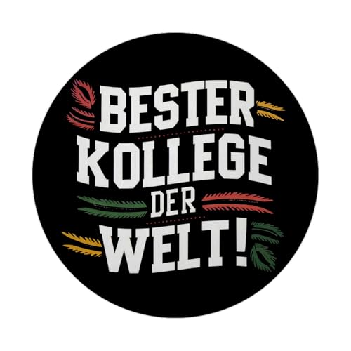 Bester Kollege der Welt - Runder Magnet mit Flaschenöffner schwarzer Hintergrund Schriftzug Bester Kollege der Welt Illustration Bester Kollege der Welt - Runder Magnet mit Flaschenöffner schwarzer Hintergrund Schriftzug Bester Kollege der Welt Illustration von speecheese