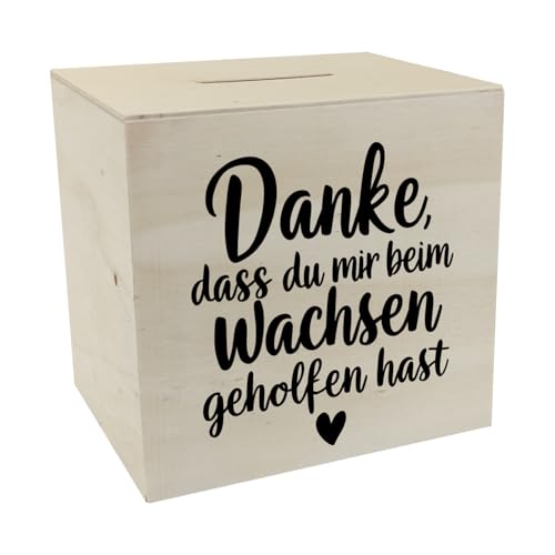 Dankeschön Spardose aus Holz mit Herz und Spruch Lustige Sparbüchse für Erzieher oder Lehrer Dankeschön Spardose aus Holz mit Herz und Spruch Lustige Sparbüchse für Erzieher oder Lehrer von speecheese