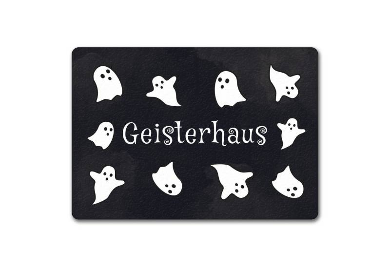 speecheese Fußmatte Fußmatte in 35x50 cm ohne Rand im Geisterhaus Design mit vielen und von speecheese