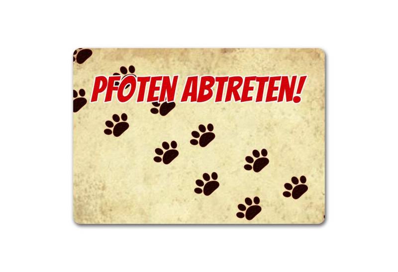 speecheese Fußmatte Fußmatte in 35x50 cm ohne Rand mit Motiv Pfoten Abtreten! Für Hunde speecheese Fußmatte Fußmatte in 35x50 cm ohne Rand mit Motiv Pfoten Abtreten! Für Hunde von speecheese