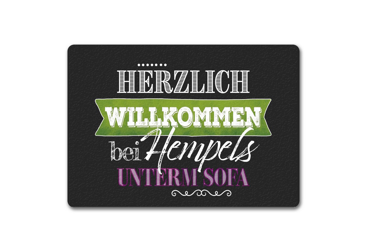 speecheese Fußmatte Herzlich Willkommen bei Hempels unterm Sofa Fußmatte randlos mit speecheese Fußmatte Herzlich Willkommen bei Hempels unterm Sofa Fußmatte randlos mit von speecheese