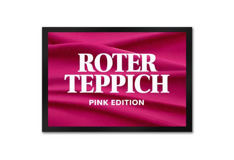 speecheese Fußmatte Roter Teppich Pink Edition Fußmatte in 35x50 cm von speecheese