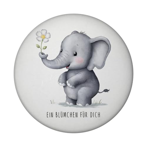 Grauer Elefant - Blümchen für Dich Magnet mit Flaschenöffner Lustiger Magnet mit Flaschenöffner mit Elefantenmotiv Grauer Elefant - Blümchen für Dich Magnet mit Flaschenöffner Lustiger Magnet mit Flaschenöffner mit Elefantenmotiv von speecheese