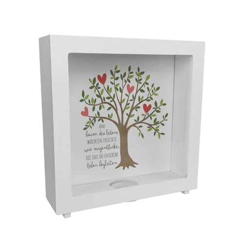 Lebensbaum Rahmen Spardose aus Holz mit Spruch Lebensbaum trägt Augenblicke als Früchte Symbol der Liebe Hochzeit Freundschaft Kommunion Konfirmation Familie Lebensbaum Rahmen Spardose aus Holz mit Spruch Lebensbaum trägt Augenblicke als Früchte Symbol der Liebe Hochzeit Freundschaft Kommunion Konfirmation Familie von speecheese