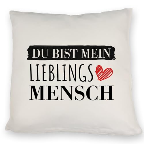 Liebe Kissen mit Spruch - Du bist Mein Lieblingsmensch zum Geburtstag oder Valentinstag Freundin Freund liebevoll DekoKissen Muttertag Liebe Kissen mit Spruch - Du bist Mein Lieblingsmensch zum Geburtstag oder Valentinstag Freundin Freund liebevoll DekoKissen Muttertag von speecheese