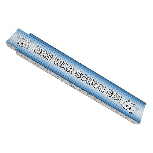 Meterstab aus Holz mit lustigem Spruch und Motiv - Das war schon so! als Geschenk für den Papa zum Vatertag oder Geburtstag wenn dein Vater nicht gerade talentierter Handwerker Meterstab aus Holz mit lustigem Spruch und Motiv - Das war schon so! als Geschenk für den Papa zum Vatertag oder Geburtstag wenn dein Vater nicht gerade talentierter Handwerker von speecheese