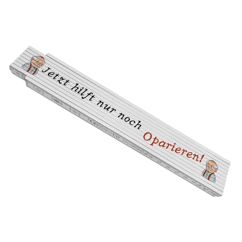 Opa Meterstab aus Holz mit Spruch Jetzt hilft nur noch Oparieren der perfekte Zollstock für deinen Großvater Motiv lustiger Meßlatte Werkstatt Rentner Spruch Oparieren Handwerker Opa Meterstab aus Holz mit Spruch Jetzt hilft nur noch Oparieren der perfekte Zollstock für deinen Großvater Motiv lustiger Meßlatte Werkstatt Rentner Spruch Oparieren Handwerker von speecheese