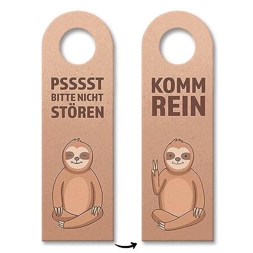 Psssst bitte nicht stören oder Komm rein Türhänger mit niedlichem Faultier lustiger Türhänger aus Filz um beim Chillen oder meditieren nicht mehr gestört zu werden Psssst bitte nicht stören oder Komm rein Türhänger mit niedlichem Faultier lustiger Türhänger aus Filz um beim Chillen oder meditieren nicht mehr gestört zu werden von speecheese