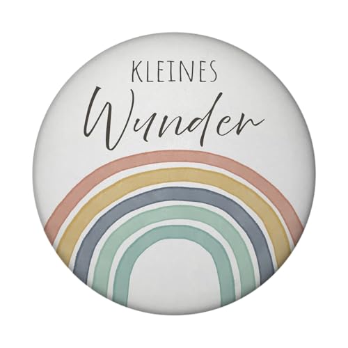 Regenbogen Magnet mit Flaschenöffner rund mit Spruch Kleines Wunder Boho Babygeschenk zur Geburt für Jungen Mädchen Mutter Babysachen Regenbogen Magnet mit Flaschenöffner rund mit Spruch Kleines Wunder Boho Babygeschenk zur Geburt für Jungen Mädchen Mutter Babysachen von speecheese