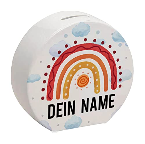 Regenbogen Spardose für Kinder in Wasserfarben Optik - personalisiert mit deinem Namen - Sparschwein zur Einschulung oder zum ersten Taschengeld zum Sparen Münzen und Scheinen für Mädchen und Jungs Regenbogen Spardose für Kinder in Wasserfarben Optik - personalisiert mit deinem Namen - Sparschwein zur Einschulung oder zum ersten Taschengeld zum Sparen Münzen und Scheinen für Mädchen und Jungs von speecheese