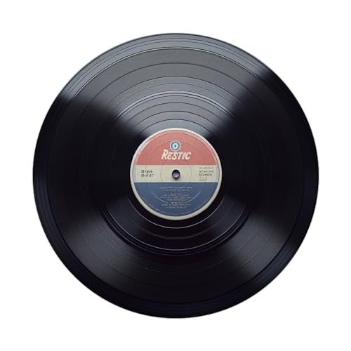 Schallplatte Magnet mit Flaschenöffner rund Kreisförmiger Retro Schallplatte Magnet mit Flaschenöffner Vinyl Musik Label Design von speecheese