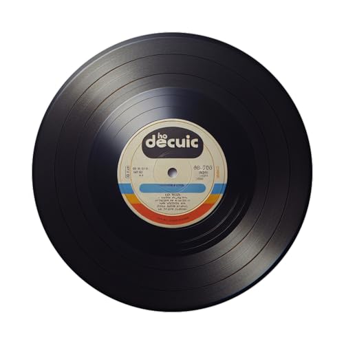 Schallplatte Retro Magnet rund Kreisförmiges Vinyl-Design Musik-Vintage Label Vintage fiktiv von speecheese