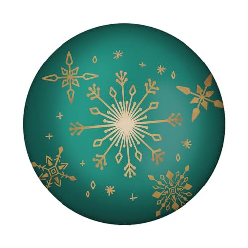 Schneeflocke Weihnachten Magnet rund mit Flaschenöffner Magnet rund mit Flaschenöffner für den Kühlschrank mit weihnachtlichen Motiven Befestigen Weihnachtsdekoration auf von speecheese