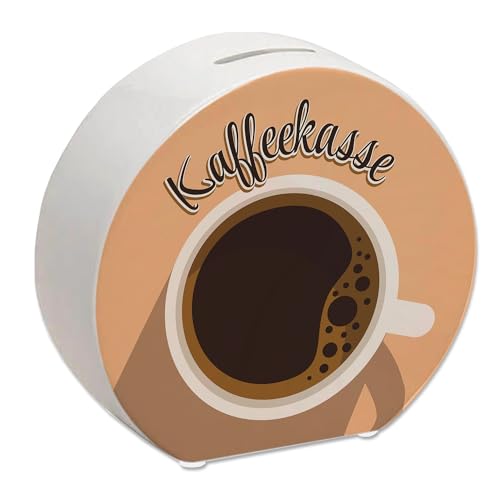 Spardose mit Kaffeetassenmotiv - als Kaffeekasse für Frisöre und Restaurants eine super Trinkgeldkasse für alle Berufe in denen Man regelmäßig EIN kleines Trinkgeld von den Kunden von speecheese