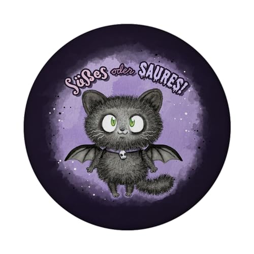 Süßes oder Saures Magnet rund mit Flaschenöffner mit schwarzer Fledermaus-Katze EIN niedlicher Magnet rund mit Flaschenöffner für die Küche Schwarze Katze im Fledermaus Kostüm Süßes oder Saures Magnet rund mit Flaschenöffner mit schwarzer Fledermaus-Katze EIN niedlicher Magnet rund mit Flaschenöffner für die Küche Schwarze Katze im Fledermaus Kostüm von speecheese