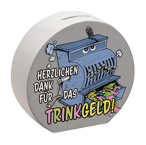 Trinkgeld Spardose aus Holz mit Ladenkasse Motiv in grau tolle Sparbüchse zur Laden-Einweihung Trinkgeld Tip Restaurant Ladengeschäft Trinkgeld Spardose aus Holz mit Ladenkasse Motiv in grau tolle Sparbüchse zur Laden-Einweihung Trinkgeld Tip Restaurant Ladengeschäft von speecheese
