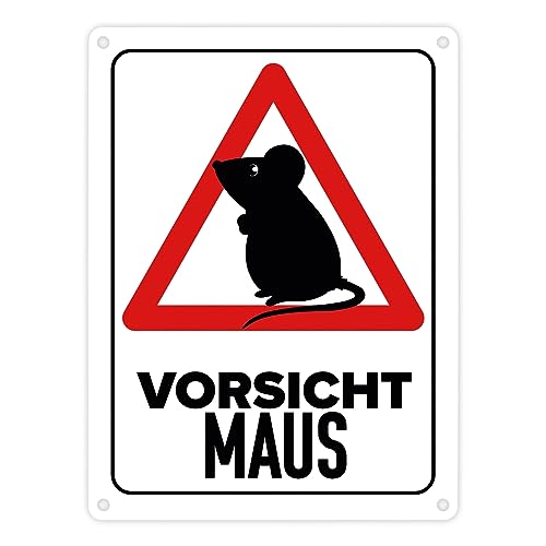 Vorsicht Maus Metallschild in 15x20 cm mit Maus Silhouette witziges Blechschild für Mäusehalter lustige Warnung vor der Maus Käfigdekoration Vorsicht Maus Metallschild in 15x20 cm mit Maus Silhouette witziges Blechschild für Mäusehalter lustige Warnung vor der Maus Käfigdekoration von speecheese
