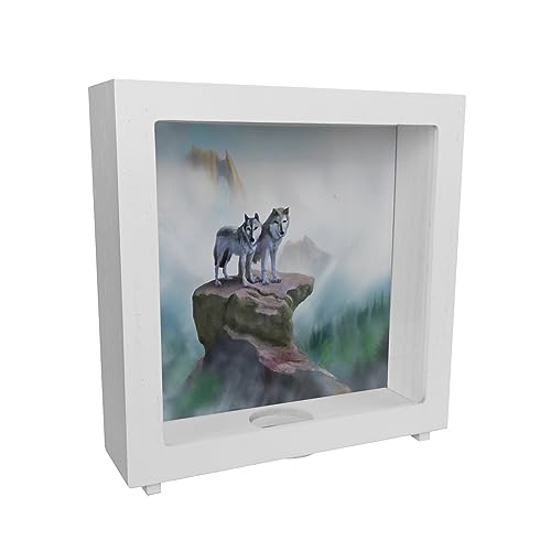 Wolf Rahmen Spardose aus Holz für Wolf- und Naturliebhaber Wolf Sparschwein mystisch Sparbüchse Wolfspaar cool Wolf Rahmen Spardose aus Holz für Wolf- und Naturliebhaber Wolf Sparschwein mystisch Sparbüchse Wolfspaar cool von speecheese
